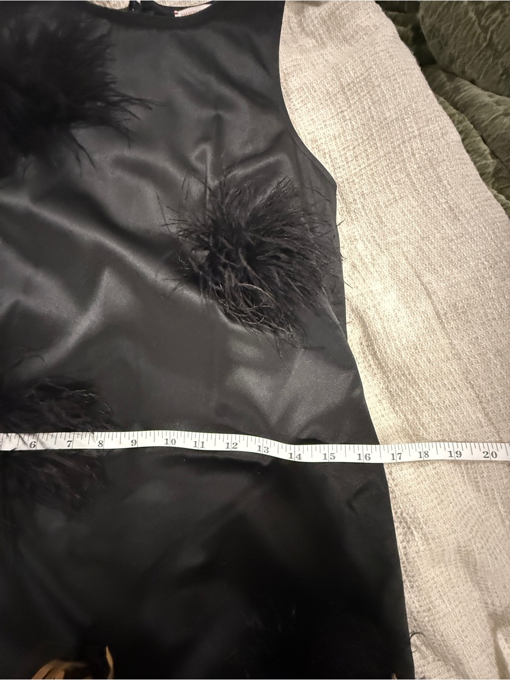 Frances Valentine Francesca Feather Maxi Dress NWTs Small - Picture 9 of 11